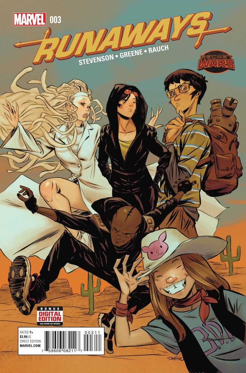 Cover by Sanford Greene and John Rauch